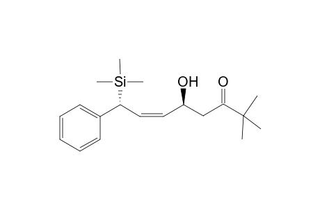 (5S,8R,6Z)-2,2-Dimethyl-5-hydroxy-8-phenyl-8-trimethylsilyloct-6-en-3-one