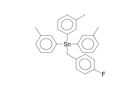 TRIS(3-METHYLPHENYL)-4-FLUOROBENZYLSTANNANE