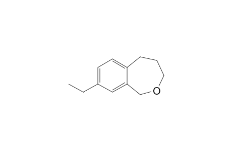 8-Ethyl-1,3,4,5-tetrahydro-2-benzoxepine