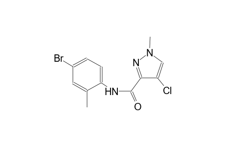 N-(4-bromo-2-methylphenyl)-4-chloro-1-methyl-1H-pyrazole-3-carboxamide