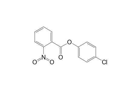 2-Nitrobenzoic acid (4-chlorophenyl) ester