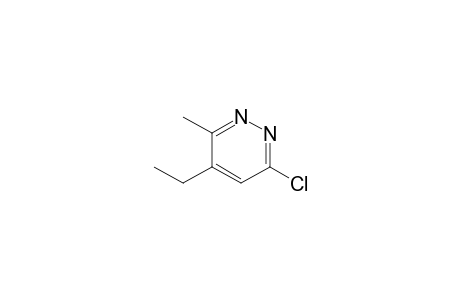6-chloranyl-4-ethyl-3-methyl-pyridazine