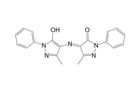 (4Z)-4-[(5-Hydroxy-3-methyl-1-phenyl-1H-pyrazol-4-yl)imino]-5-methyl-2-phenyl-2,4-dihydro-3H-pyrazol-3-one