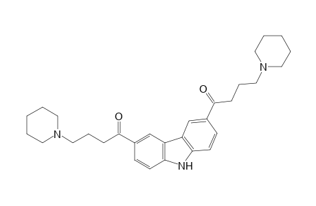 3,6-bis(4-piperidinobutyryl)carbazole