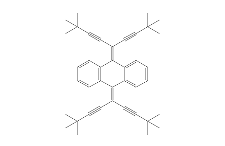 9,10-Bis[bis(tert-butylethynyl)methylene]-9,10-dihydroanthracene