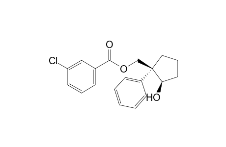 cis-(2-Hydroxy-1-phenylcyclopent-1-yl)methyl 3'-chlorobenzoate