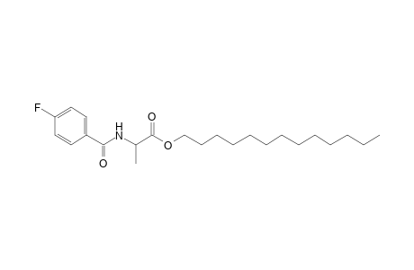 l-Alanine, N-(4-fluorobenzoyl)-, tridecyl ester