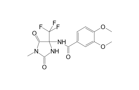 3,4-Dimethoxy-N-[1-methyl-2,5-dioxo-4-(trifluoromethyl)-4-imidazolidinyl]benzamide