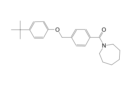 1-{4-[(4-tert-butylphenoxy)methyl]benzoyl}hexahydro-1H-azepine