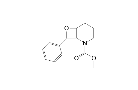 (1SR,6RS,8SR)-N-Methoxycarbonyl-7-oxa-8-phenyl-2-azabicyclo[4.2.0]octane