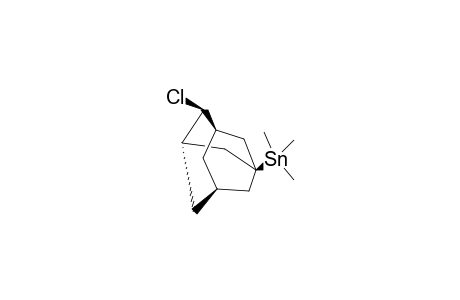 (E)-2-CHLORO-5-(TRIMETHYLSTANNYL)-ADAMANTANE