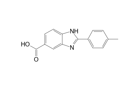 2-(p-Methylphenyl)benzimidazole-5-carboxylic Acid