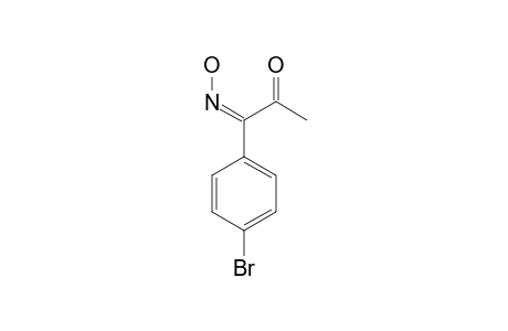1-HYDROXYIMINO-1-(4-BROMOPHENYL)-PROPAN-2-ONE