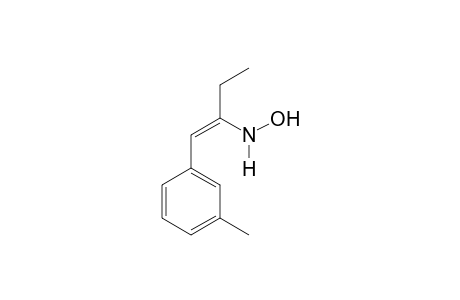 1-(3-Methylphenyl)buten-2-hydroxylamine