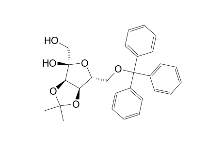 .alpha.-D-Psicofuranose, 3,4-O-(1-methylethylidene)-6-O-(triphenylmethyl)-