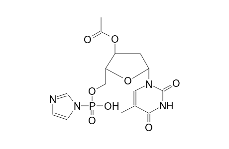 3'-O-ACETYLDEOXYTHYMIDINE-5'-IMIDAZOLOPHOSPHATE