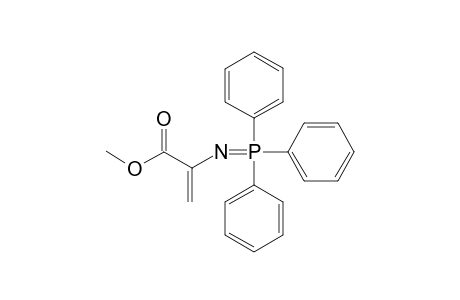 Methyl 2-(triphenylphosphinylimino)prop-2-en-1-carboxylate