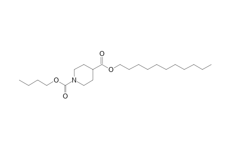 Isonipecotic acid, N-butoxycarbonyl-, undecyl ester