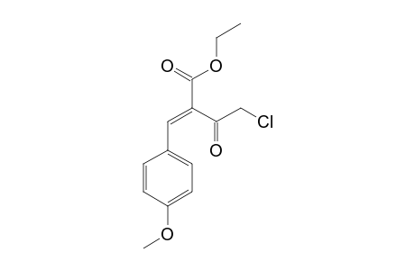 ETHYL-(E)-2-CHLOROACETYL-3-(4'-METHOXYPHENYL)-PROPENOATE;(E)-MAJOR-ISOMER