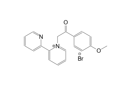1-[2-(4-methoxyphenyl)-2-oxoethyl]-2-(2-pyridinyl)pyridinium bromide