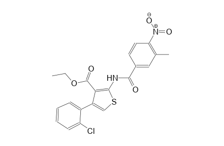 ethyl 4-(2-chlorophenyl)-2-[(3-methyl-4-nitrobenzoyl)amino]-3-thiophenecarboxylate