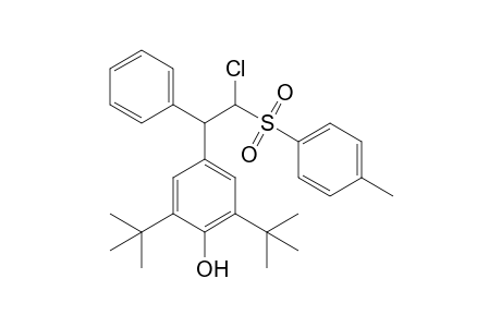 2,6-Di-tert-butyl-4-[2-chloro-1-phenyl-2-(toluene-4-sulfonyl)ethyl]phenol