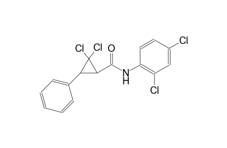 cyclopropanecarboxamide, 2,2-dichloro-N-(2,4-dichlorophenyl)-3-phenyl-