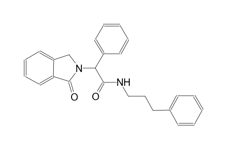 1H-isoindole-2-acetamide, 2,3-dihydro-1-oxo-alpha-phenyl-N-(3-phenylpropyl)-