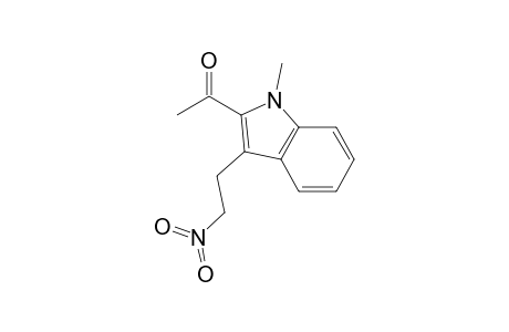 1-[1'-methyl-3'-(2''-nitroethyl)indol-2'-yl]ethanone