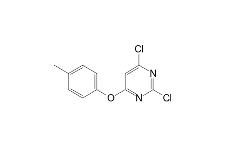 2,4-bis(chloranyl)-6-(4-methylphenoxy)pyrimidine