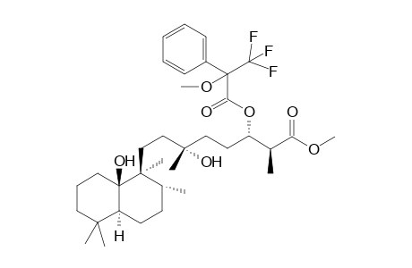 Mycaperoxide B (S)-methoxy-.alpha.-(trifluoromethyl)phenylacetate