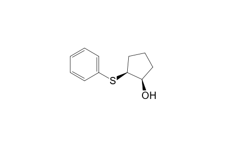 Cyclopentanol, 2-(phenylthio)-, cis-