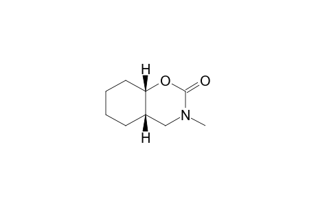 (cis)-2-Oxo-N-methyl(perhydro)benz[1,3]-oxazine