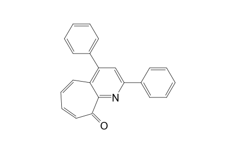 9H-Cyclohepta[b]pyridin-9-one, 2,4-diphenyl-