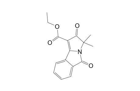 ETHYL-3,3-DIMETHYL-2,5-DIOXO-2,3-DIHYDRO-5H-PYRROLO-[1,2-A]-ISOINDOLE-1-CARBOXYLATE