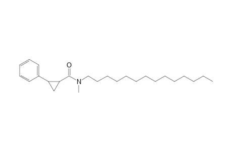 1-Cyclopropanecarboxamide, 2-phenyl, N-methyl-N-tetradecyl-