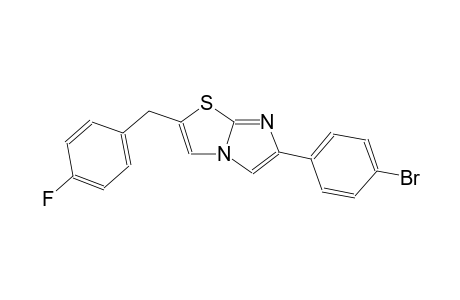 6-(4-bromophenyl)-2-(4-fluorobenzyl)imidazo[2,1-b][1,3]thiazole