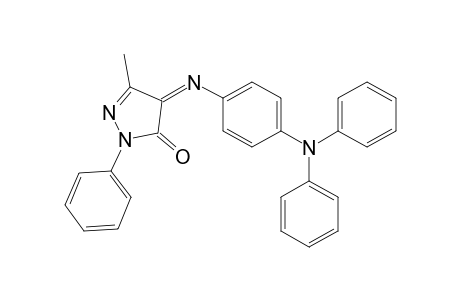 3H-pyrazol-3-one, 4-[[4-(diphenylamino)phenyl]imino]-2,4-dihydro-5-methyl-2-phenyl-