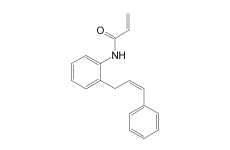 (Z)-N-(2-(3-phenylallyl)phenyl)acrylamide