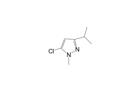 1H-Pyrazole, 5-chloro-1-methyl-3-(1-methylethyl)-