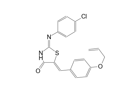 (2Z,5Z)-5-[4-(allyloxy)benzylidene]-2-[(4-chlorophenyl)imino]-1,3-thiazolidin-4-one
