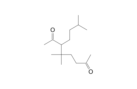 3-isoamyl-4,4-dimethyl-octane-2,7-dione