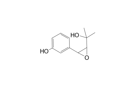 cis-4-(3'-Hydroxyphenyl)-2-methyl-3,4-oxiranylbutan-2-ol