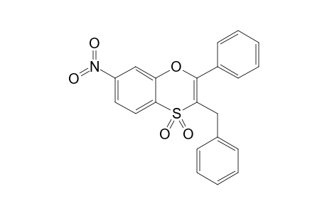 2-Phenyl-3-benzyl-7-nitro-1,4-benzoxathiine-4,4-dioxide