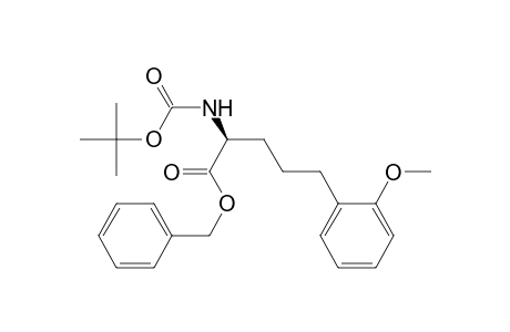 Benzyl 2-(S)-((tert-Butoxycarbonyl)amino)-5-(2'-methoxyphenyl)pentanoate