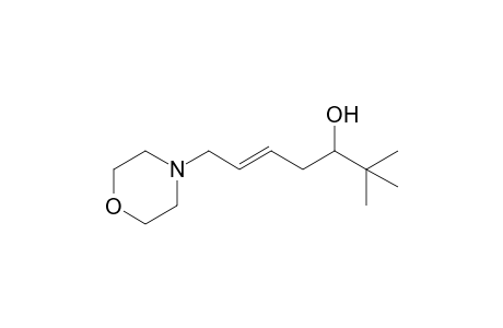(E)-2,2-Dimethyl-7-morpholino-5-hepten-3-ol