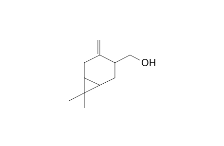 (7,7-dimethyl-4-methylene-3-bicyclo[4.1.0]heptanyl)methanol