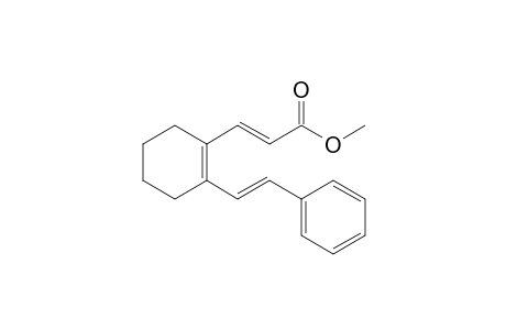 (E)-3-[2-[(E)-2-phenylethenyl]-1-cyclohexenyl]-2-propenoic acid methyl ester