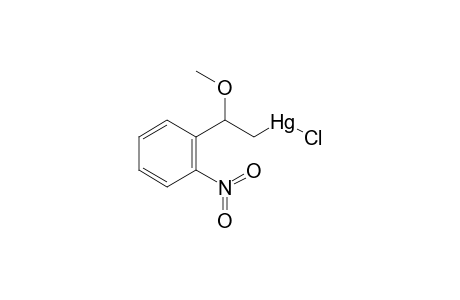 Chloro[2-methoxy-2-(2-nitrophenyl)ethyl]mercury