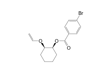 (1S,2R)-2-(Vinyloxy)cyclohexyl 4-bromobenzoate